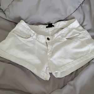 H&M White Denim Shorts